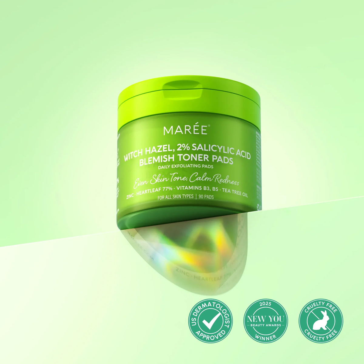 Witch Hazel Clearing Pads
