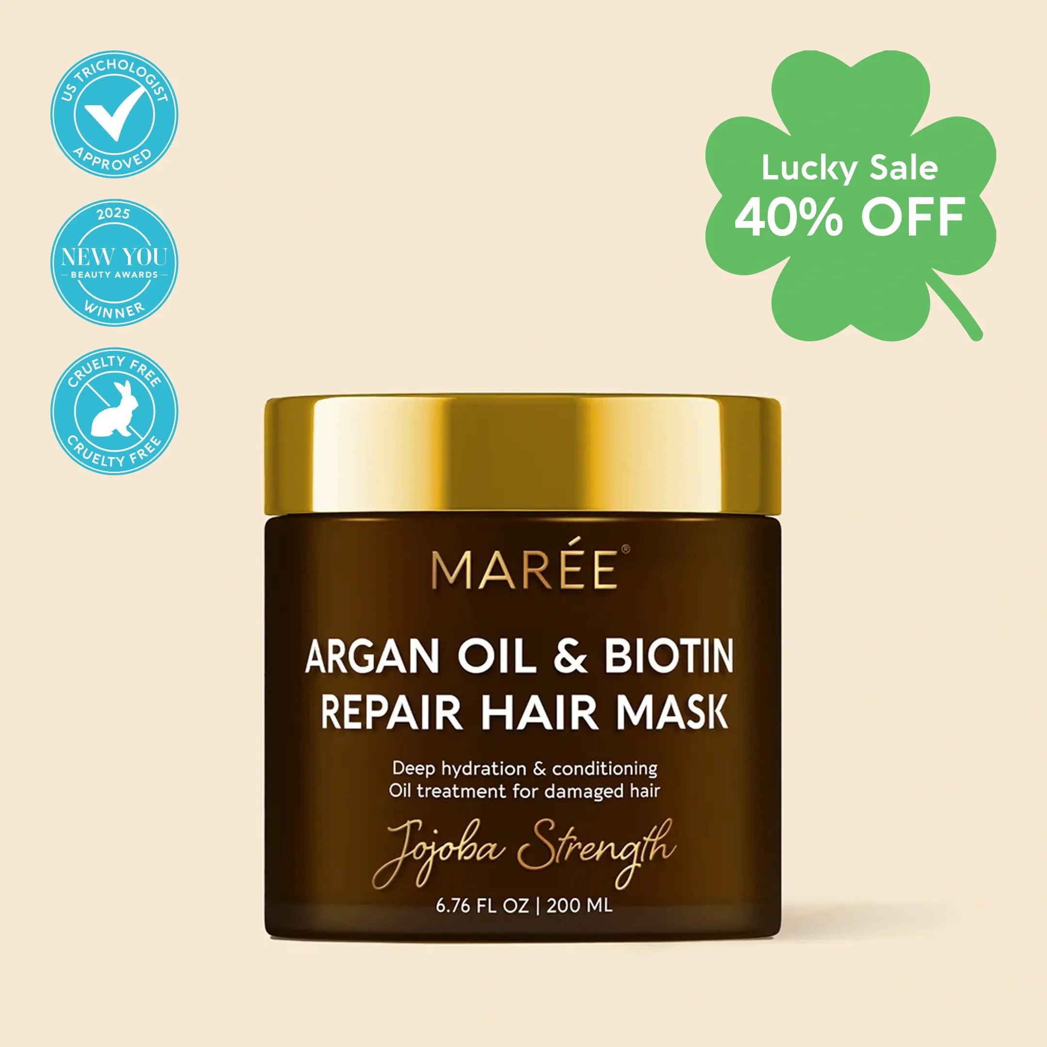 Argan Oil & Biotin Hair Repair Mask